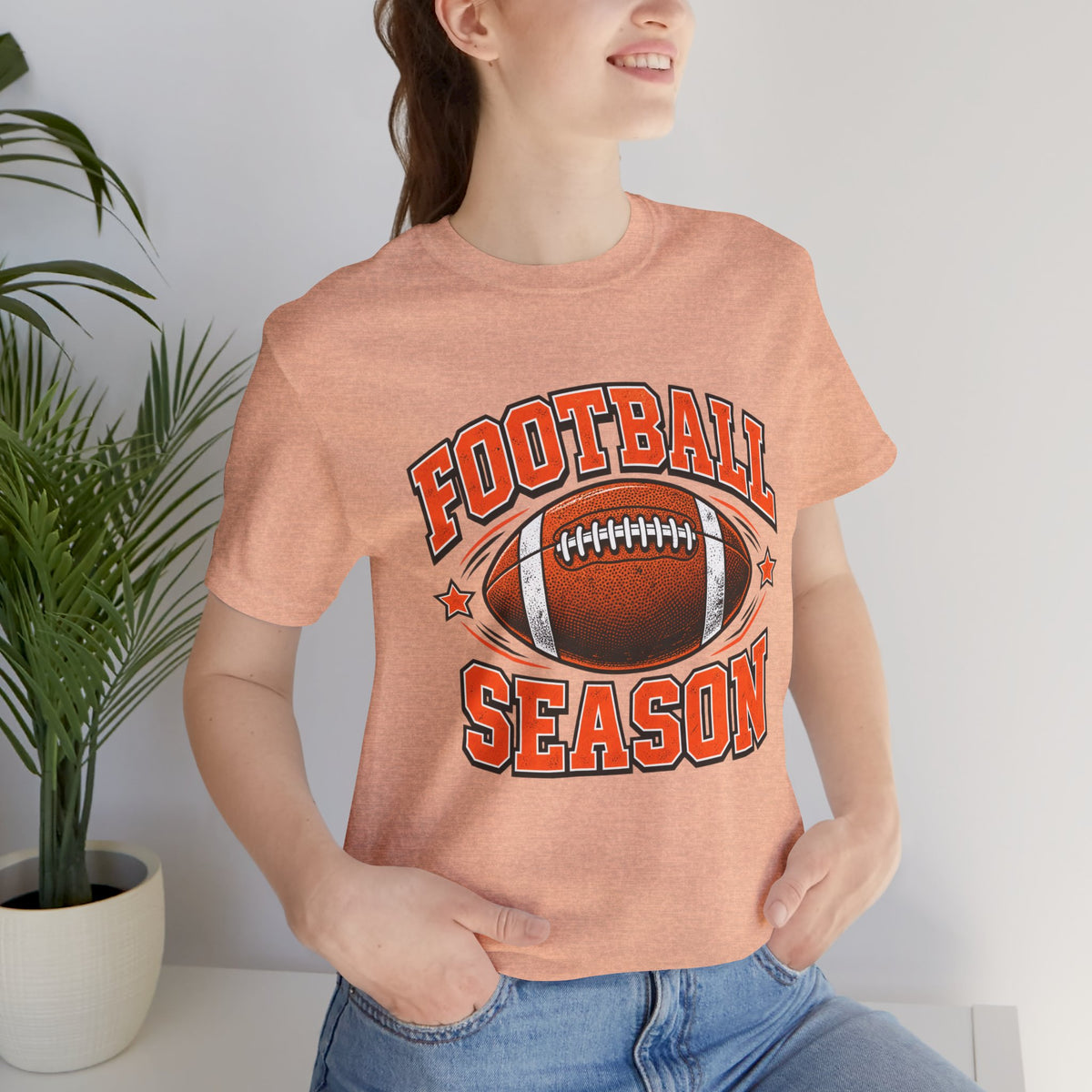 Football Season Tee – Vintage Football Graphic Shirt