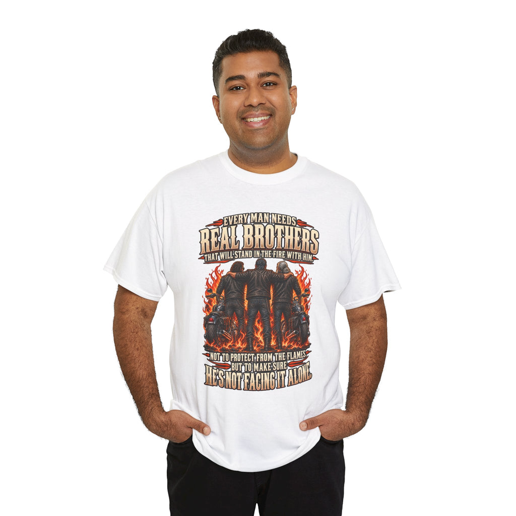Real Brothers Graphic T-Shirt – Brotherhood and Strength