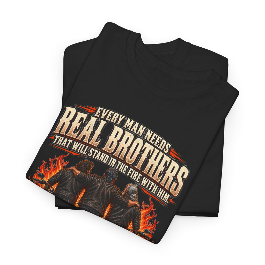 Real Brothers Graphic T-Shirt – Brotherhood and Strength
