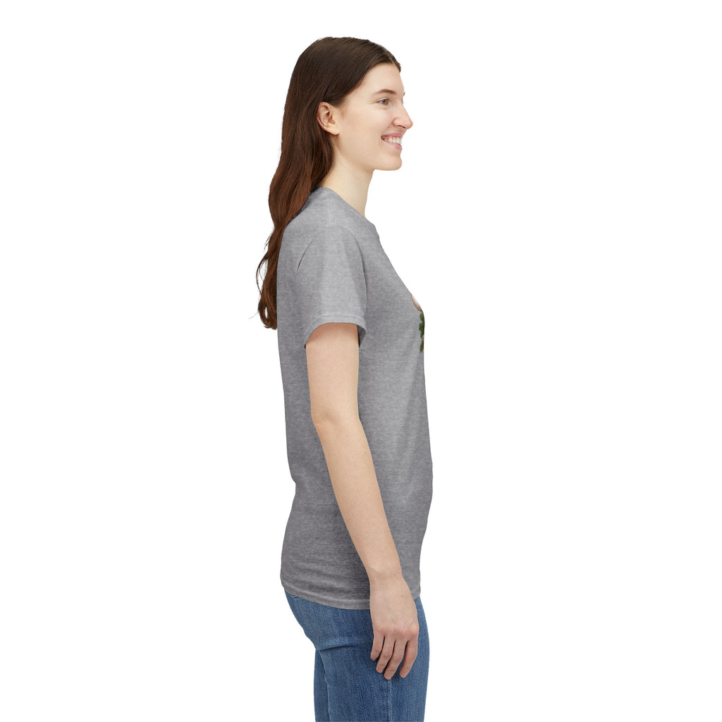 Merry Christmas Paw Prints Holiday Graphic Tee