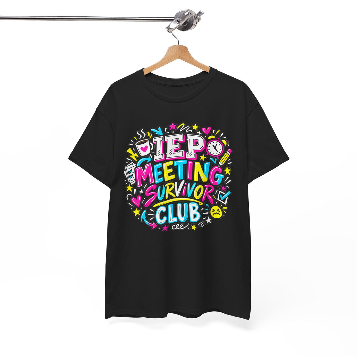Video Meeting Survivor Club T-Shirt — Funny Remote Work Tee