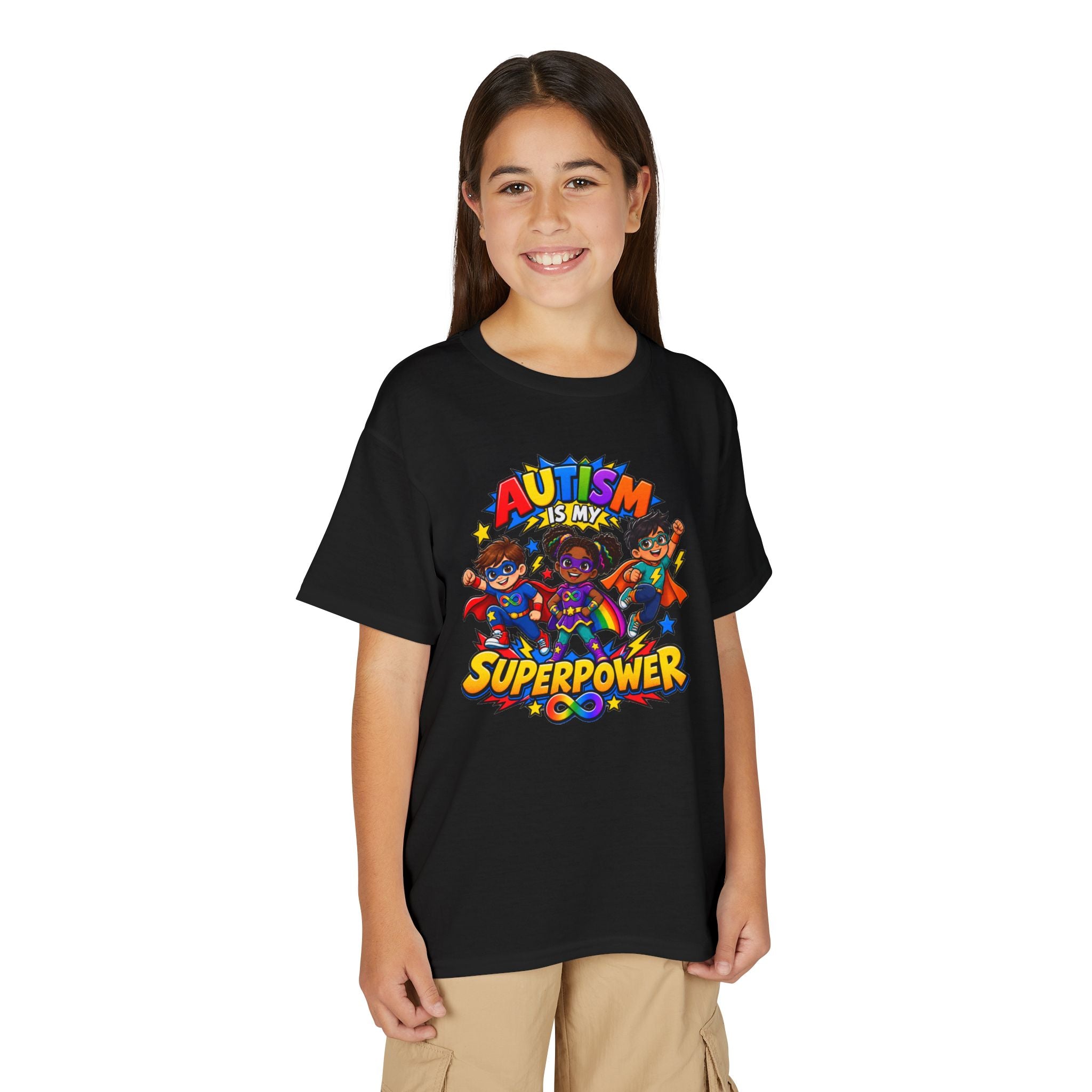 Autism Is My Superpower Youth T-Shirt