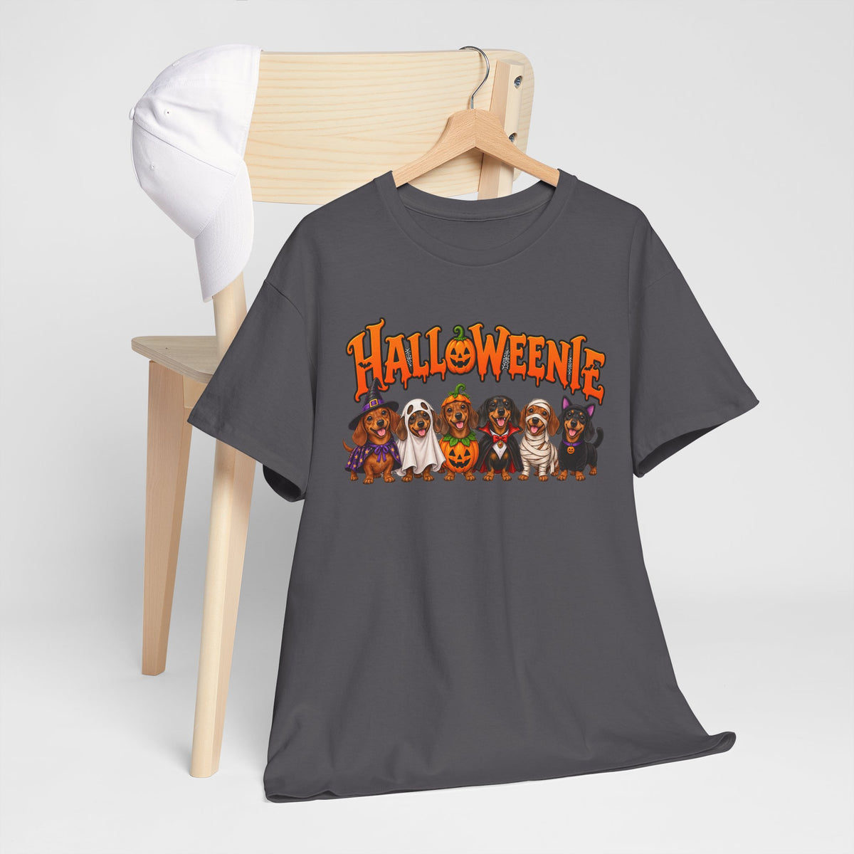 Halloweenie Dachshund T-Shirt | Halloween Dog Graphic