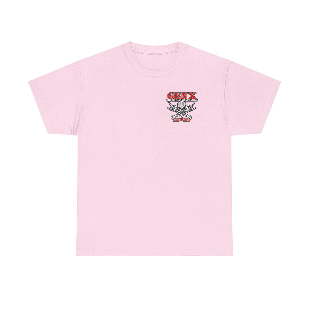 Gen X T‑Shirt — "The Badass Generation" Skull & Crossbones Retro Tee