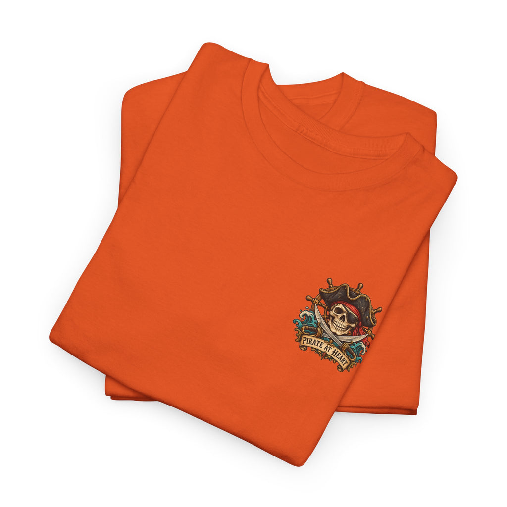 Pirate Skull Tee — "I Was a Pirate" Nautical Skull, Water • Alcohol • Booty • Boats Graphic T‑Shirt