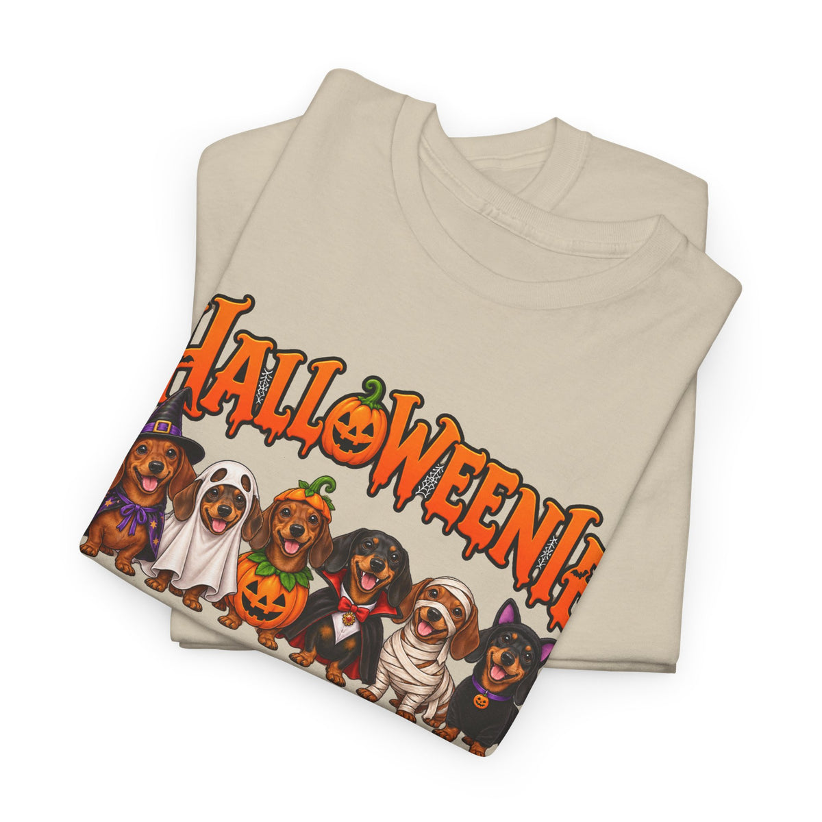 Halloweenie Dachshund T-Shirt | Halloween Dog Graphic