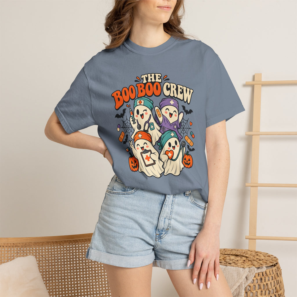 Halloween 'The Boo Boo Crew' Graphic T-Shirt