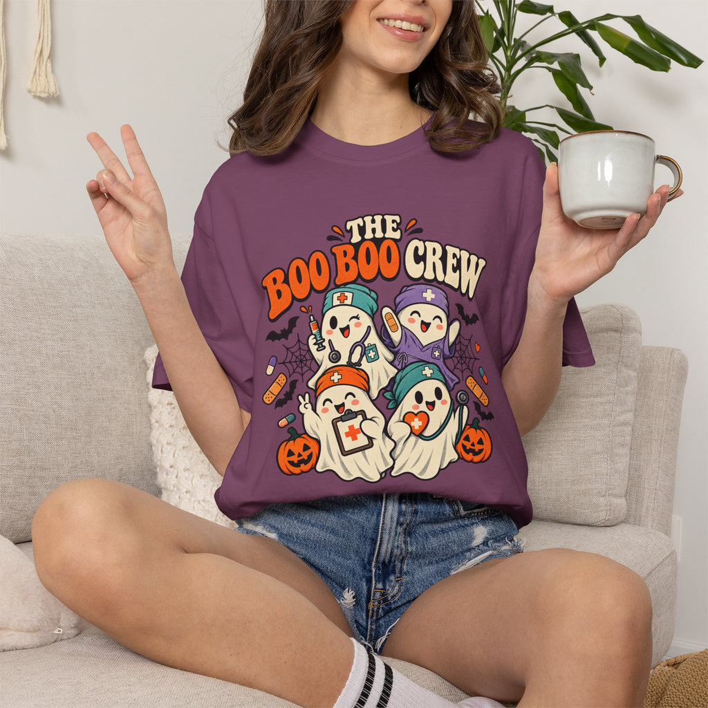 Halloween 'The Boo Boo Crew' Graphic T-Shirt