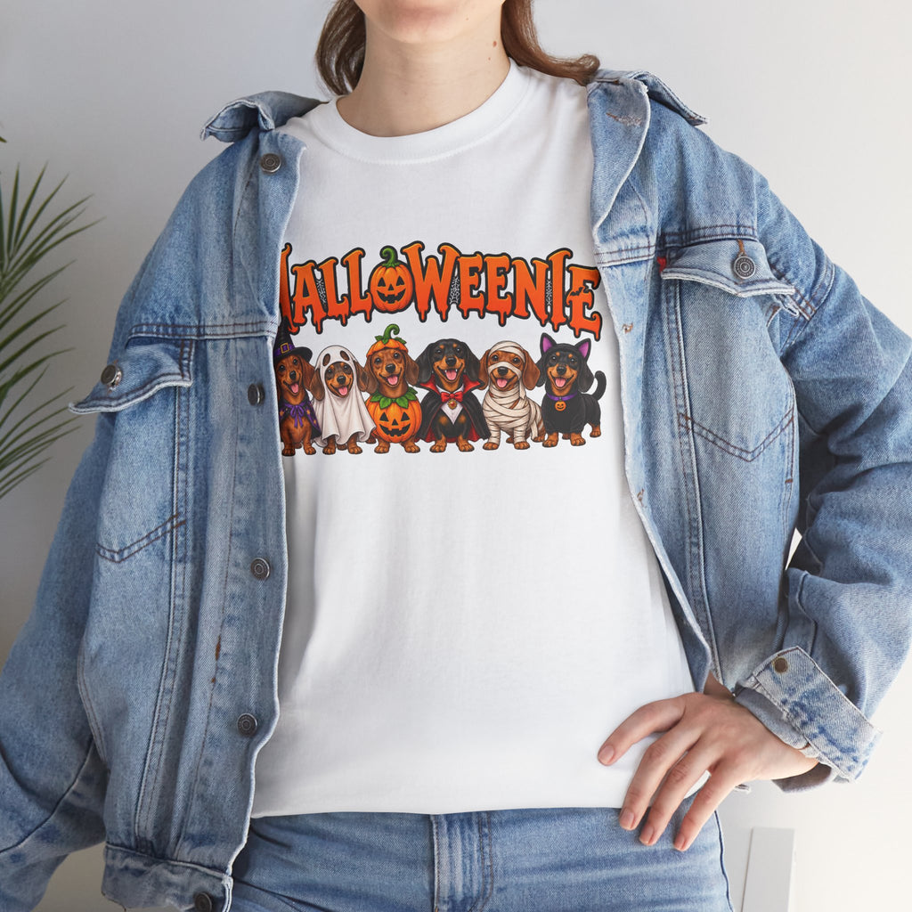 Halloweenie Dachshund T-Shirt | Halloween Dog Graphic