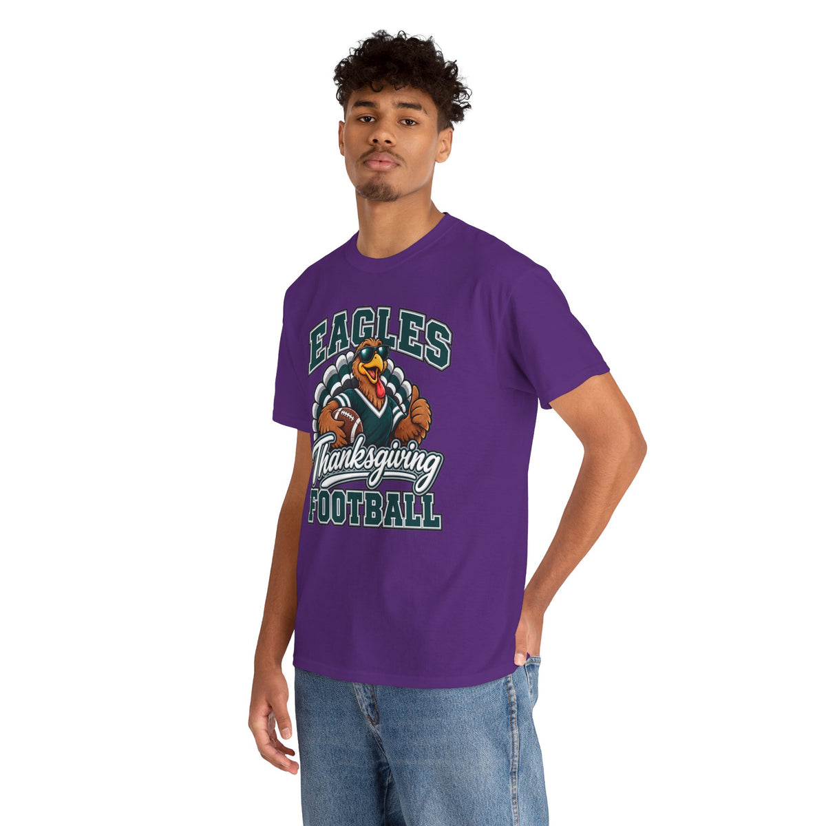 Eagles Thanksgiving Football Tee