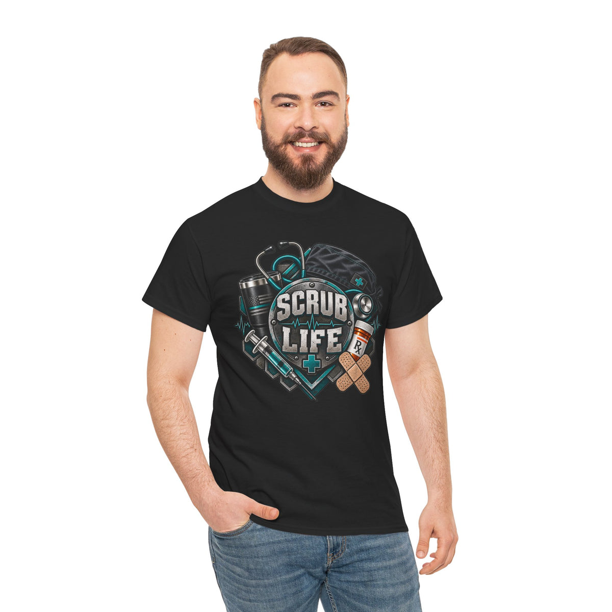 Scrub Life T-Shirt – Nurse & Healthcare Worker Graphic Tee