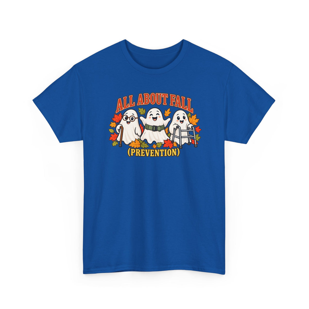 All About Fall (Prevention) Ghost Tee — Cute Halloween Autumn T-Shirt