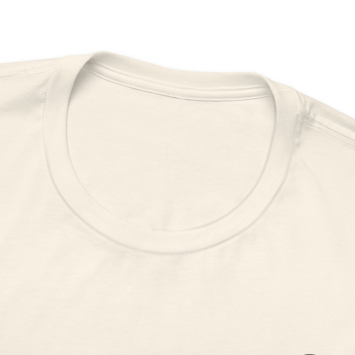 Autism Awareness Ribbon Chest Tee — 'Different, Not Less' Short Sleeve T-Shirt