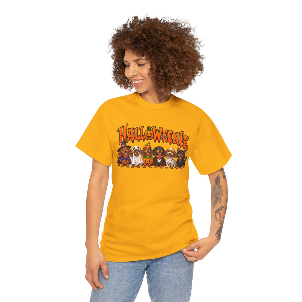 Halloweenie Dachshund T-Shirt | Halloween Dog Graphic