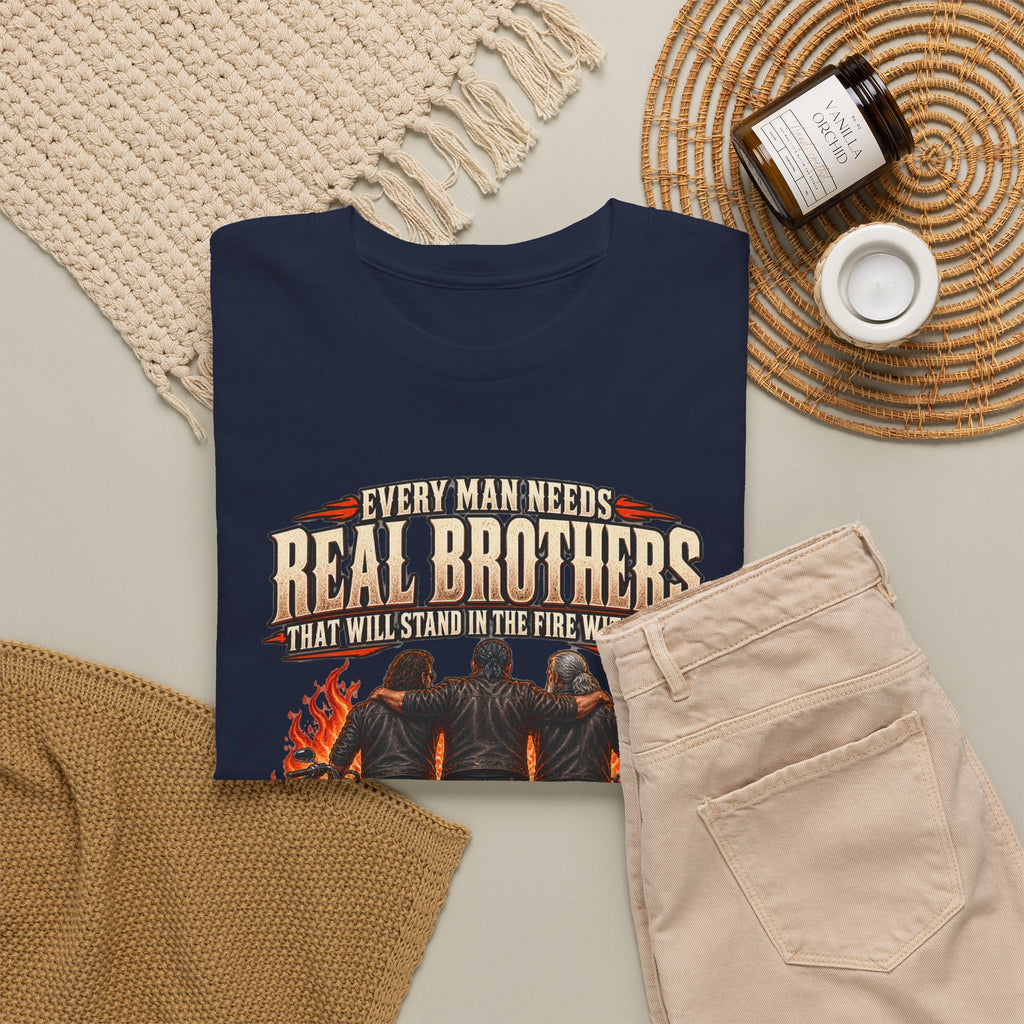 Real Brothers Graphic T-Shirt – Brotherhood and Strength