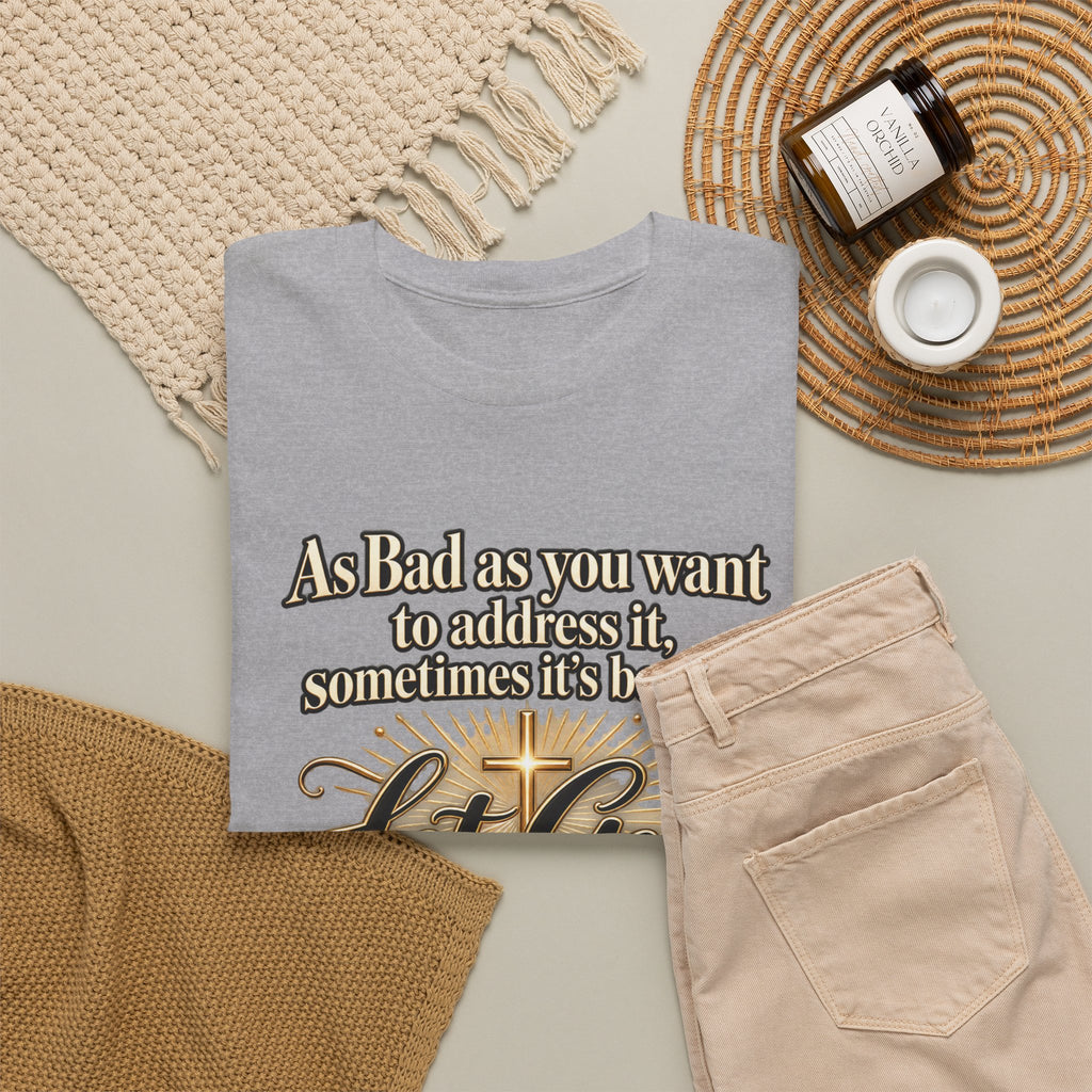Let God Defend You Inspirational Christian T-Shirt