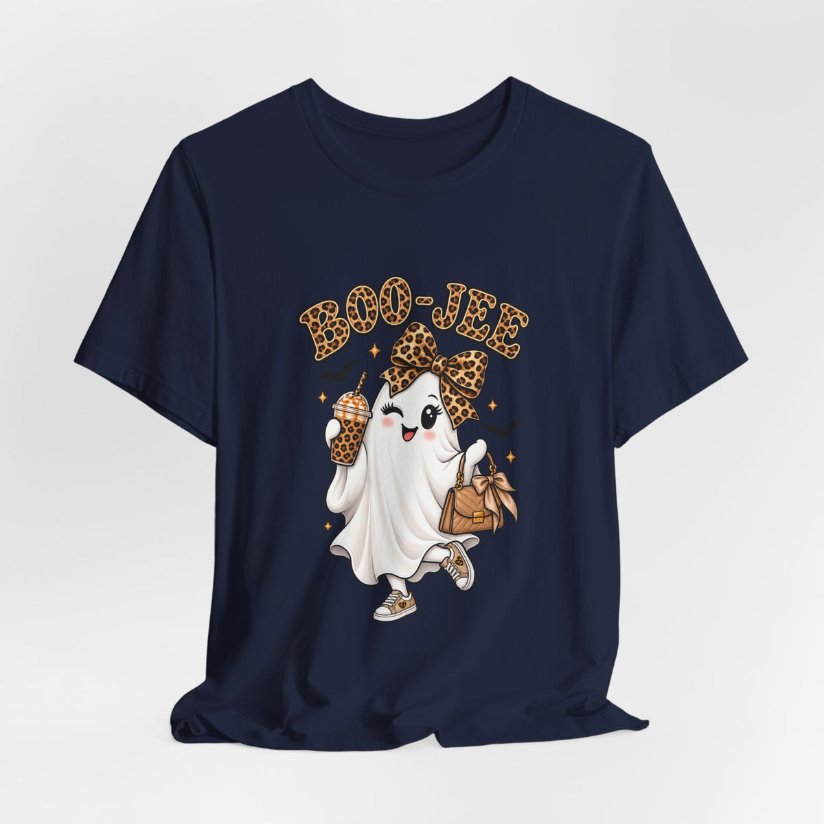 Boo-Jee Leopard Ghost Tee