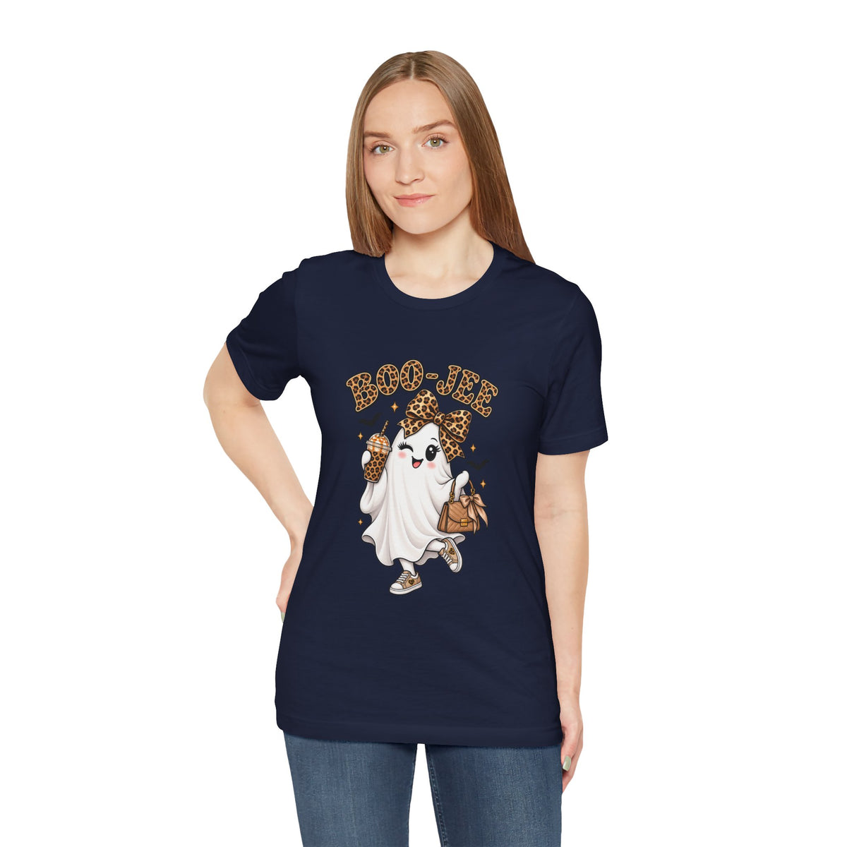 Boo-Jee Leopard Ghost Tee