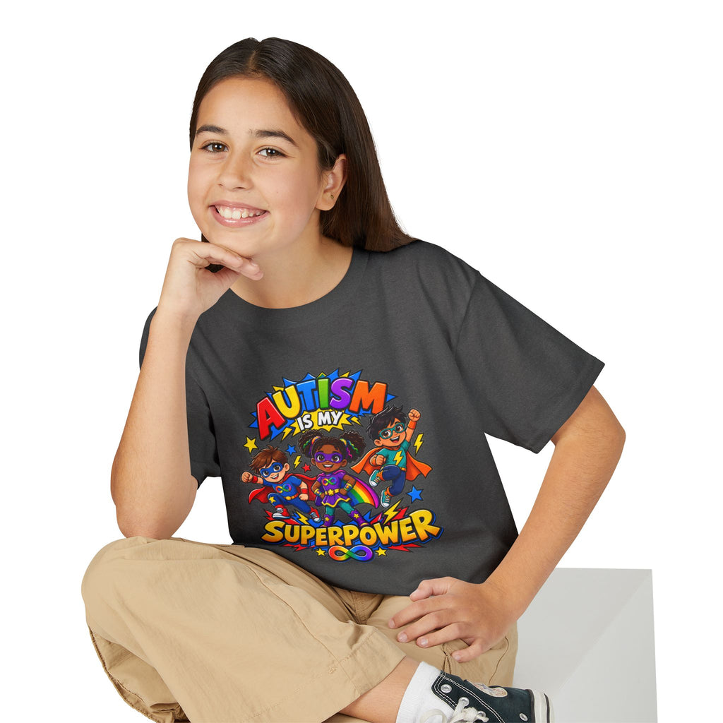 Autism Is My Superpower Youth T-Shirt