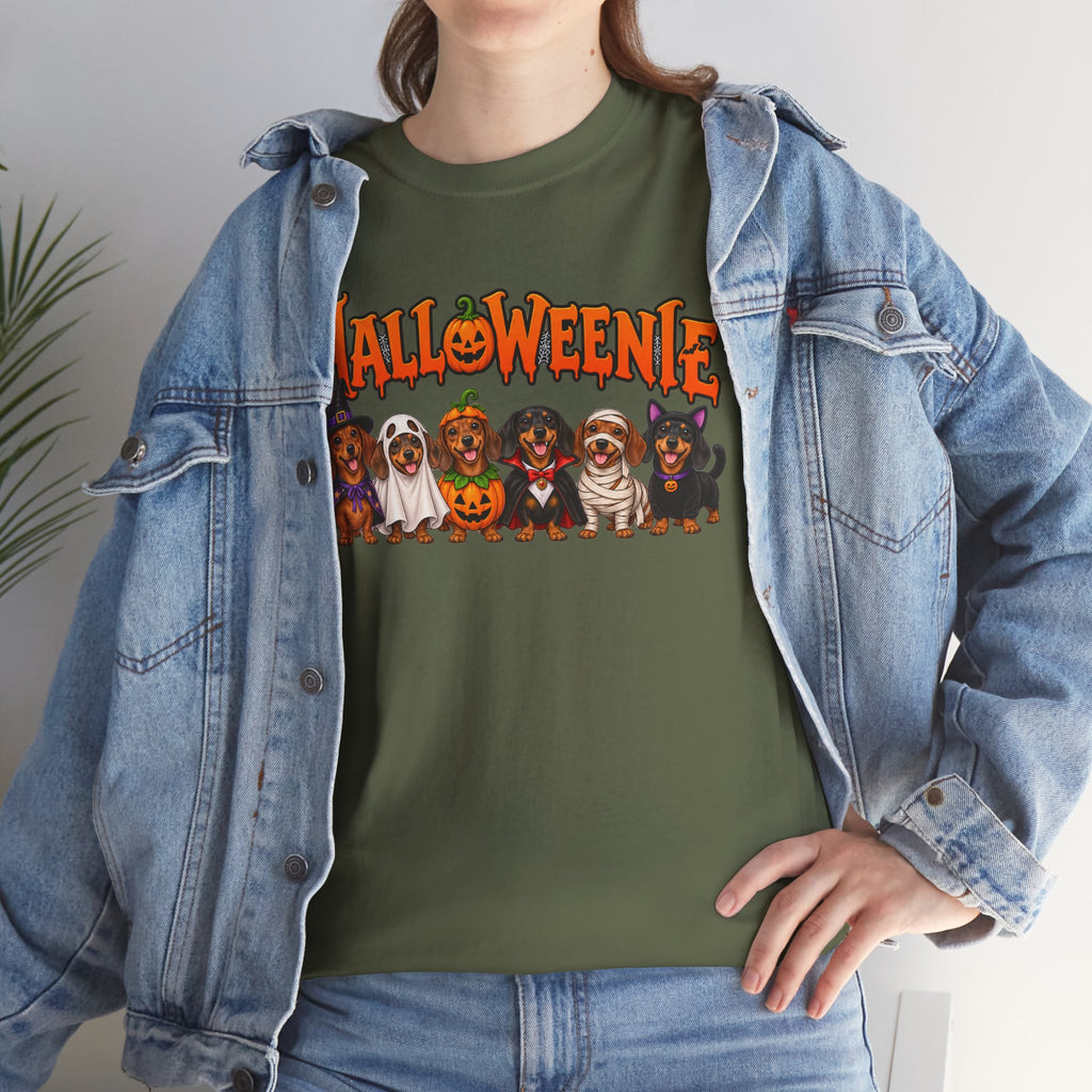 Halloweenie Dachshund T-Shirt | Halloween Dog Graphic