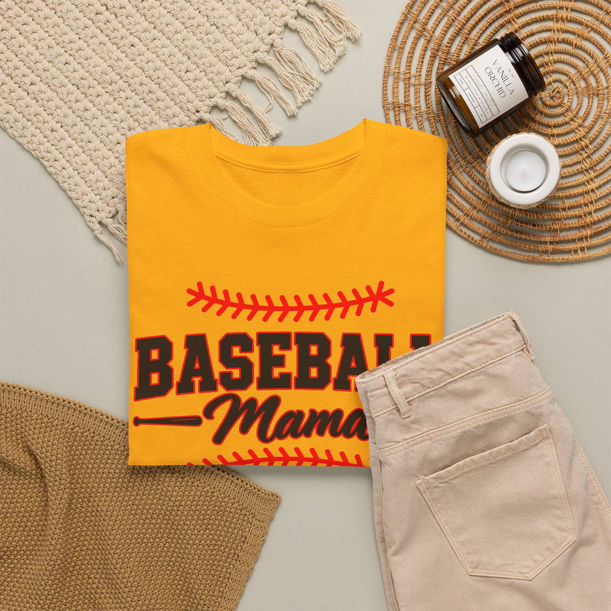 Baseball Mama Graphic Tee