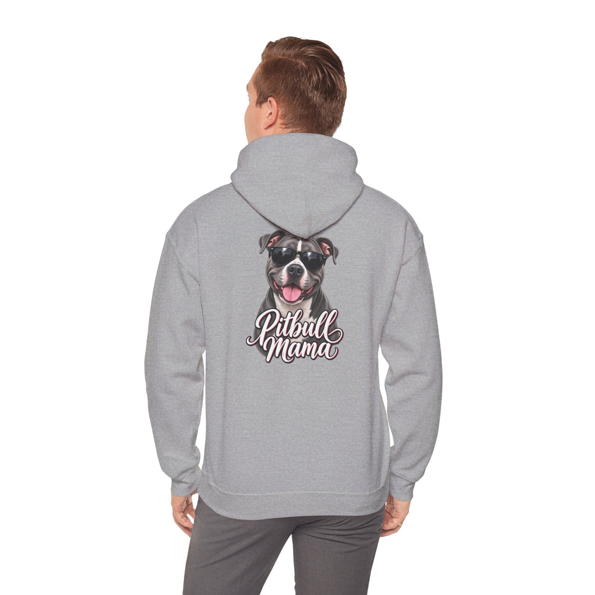 Pitbull Mama Hoodie — Cute Pitbull Dog Mom Pullover