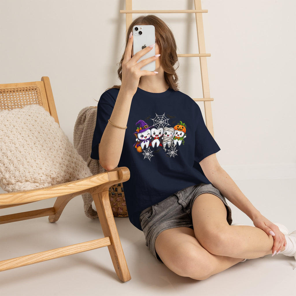 Halloween Teeth T-Shirt | Cute Dental Costume Graphic