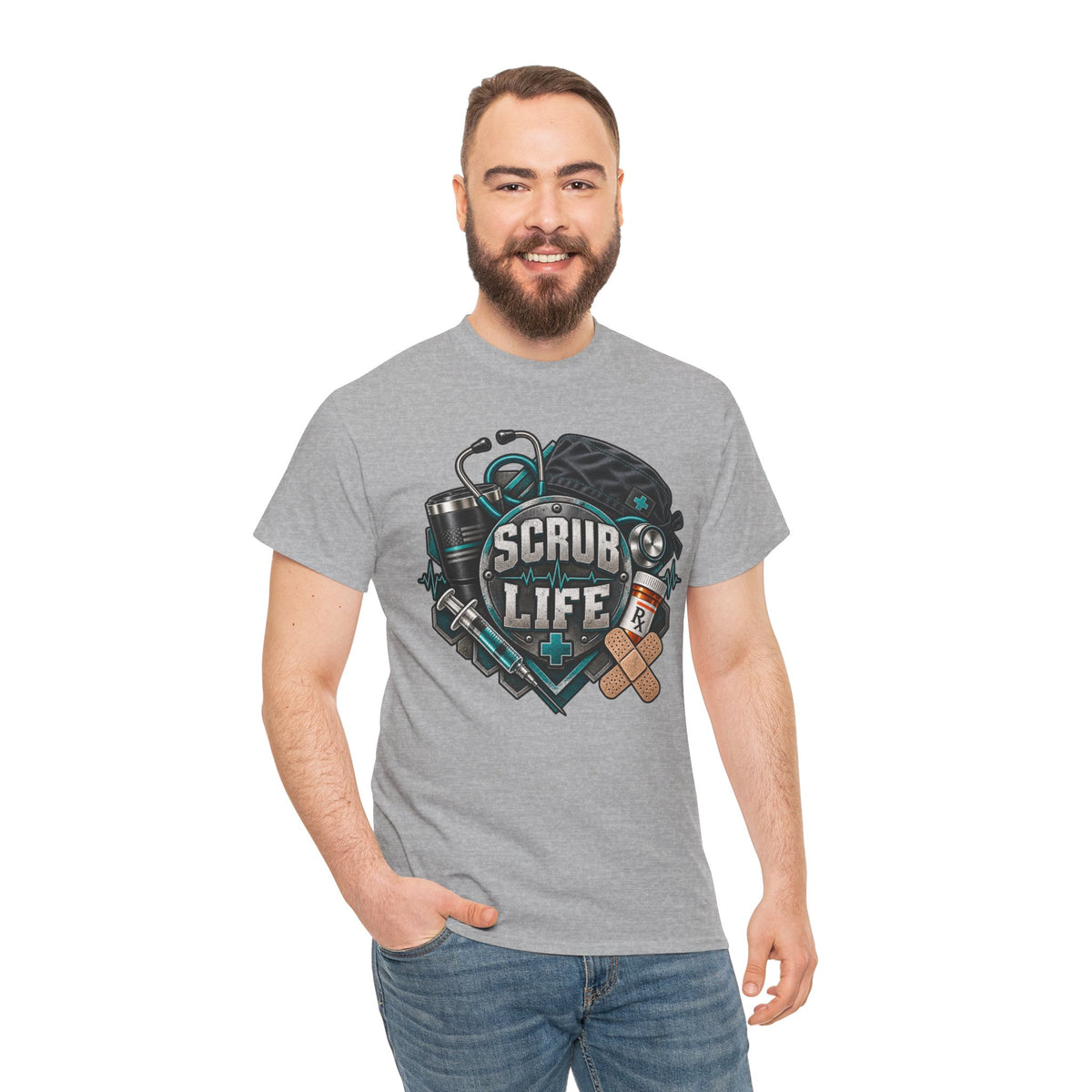 Scrub Life T-Shirt – Nurse & Healthcare Worker Graphic Tee
