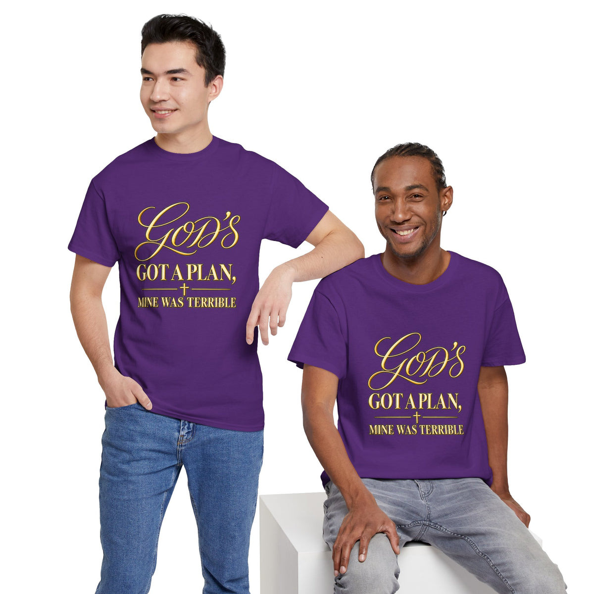 God's Got a Plan T‑Shirt — Inspirational Christian Faith Tee