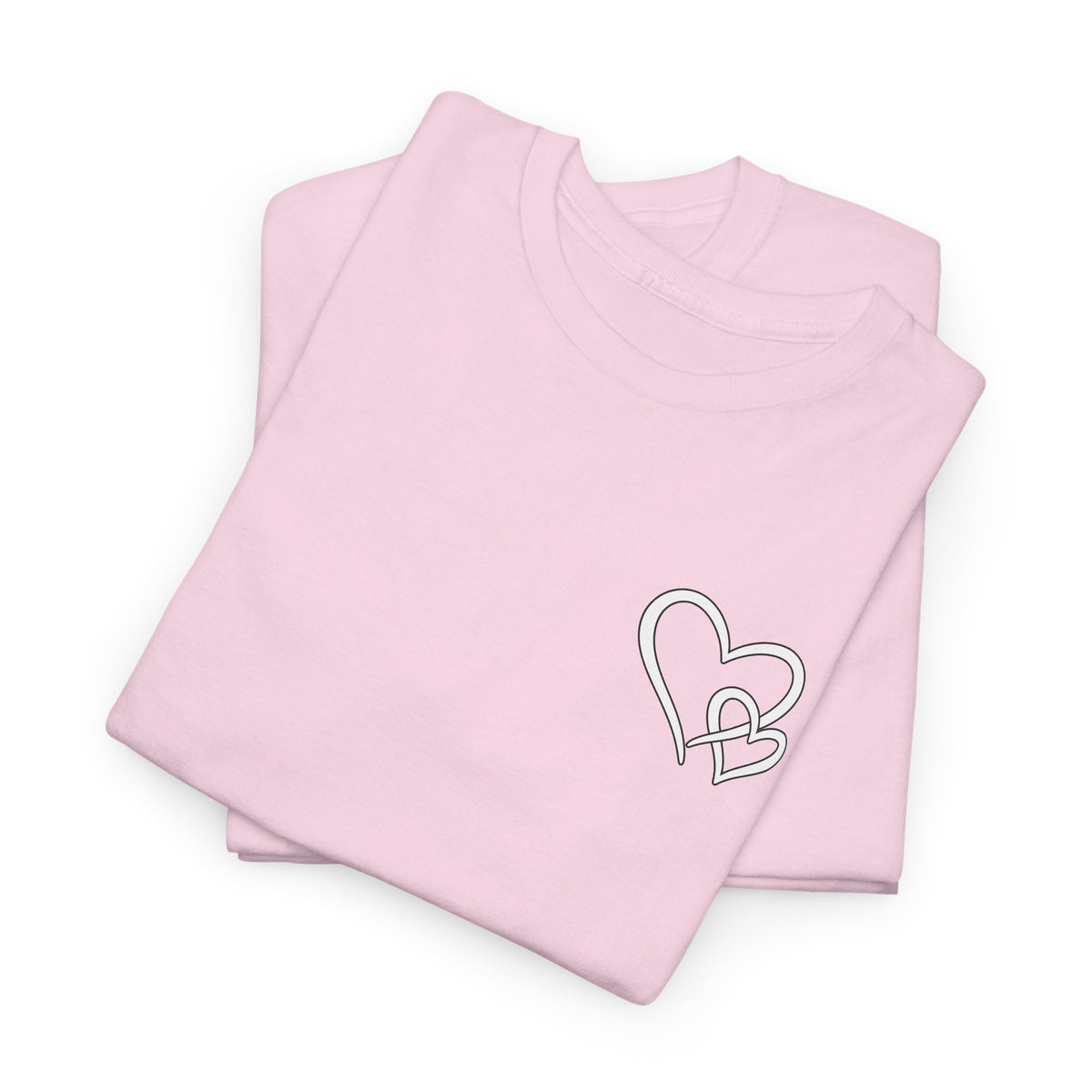 Inspirational Heart T-Shirt – "To the Person Behind Me: You Are Amazing, Beautiful and Enough" Motivational Tee