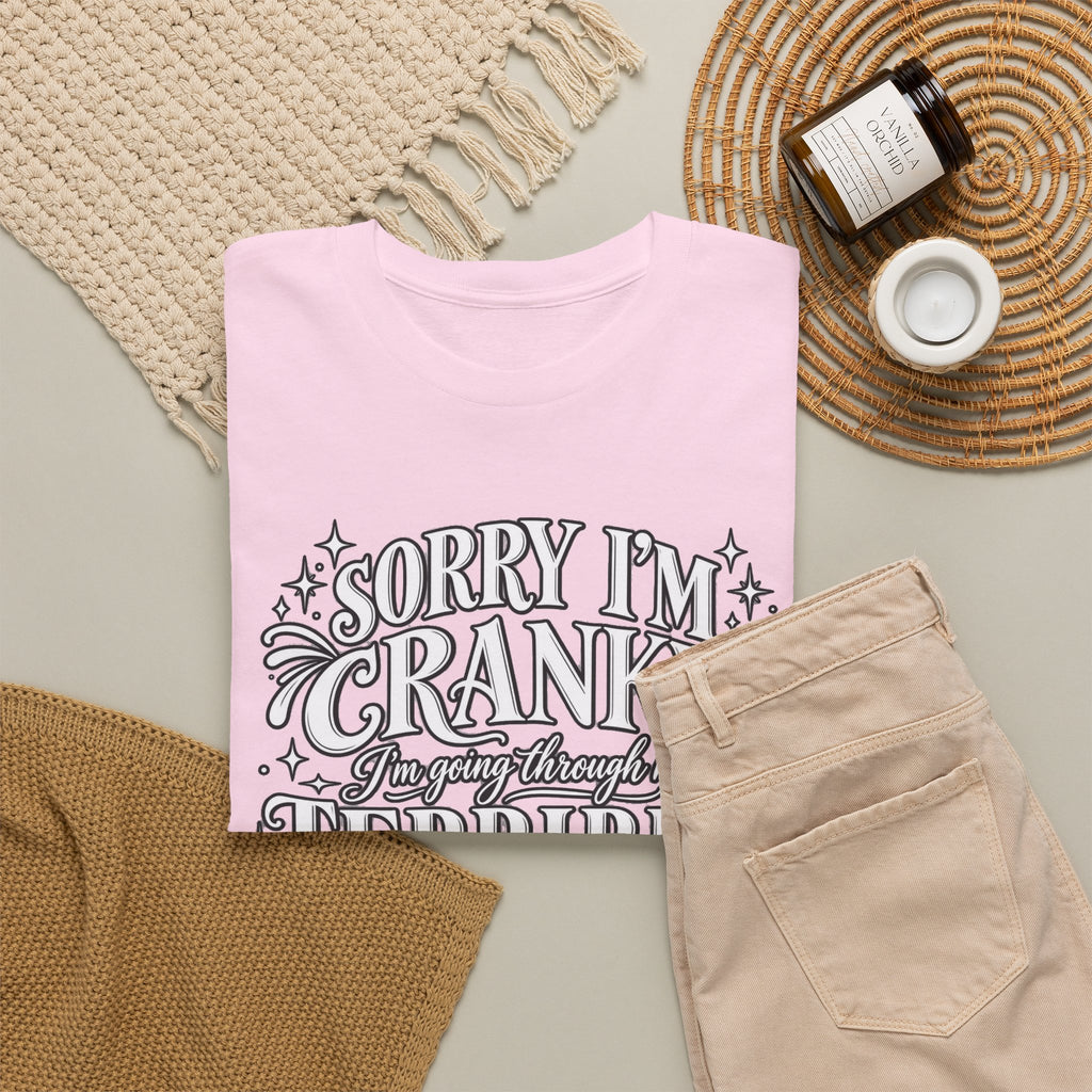 Sorry I'm Cranky—Terrible Fifties Funny Graphic Tee