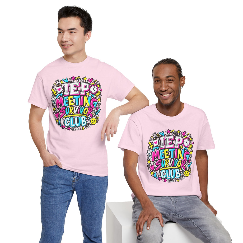 Video Meeting Survivor Club T-Shirt — Funny Remote Work Tee