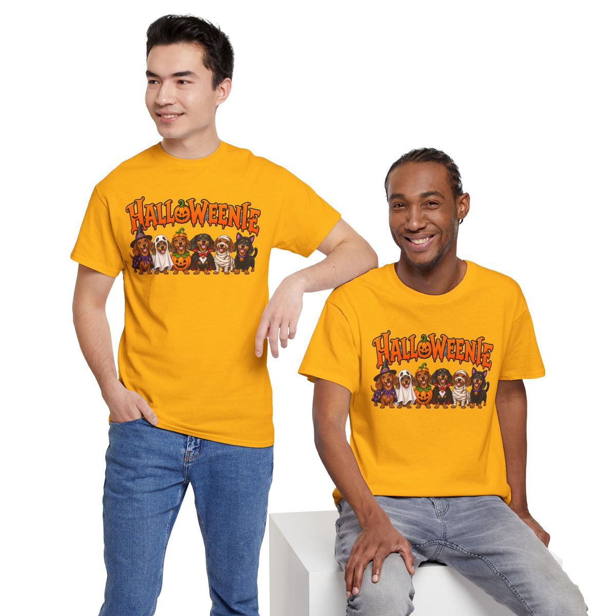 Halloweenie Dachshund T-Shirt | Halloween Dog Graphic