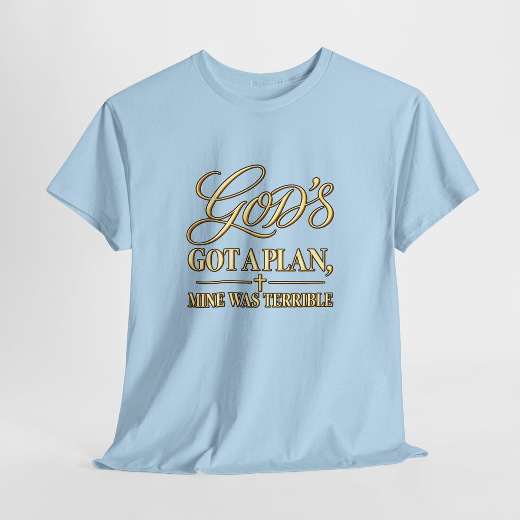 God's Got a Plan T‑Shirt — Inspirational Christian Faith Tee