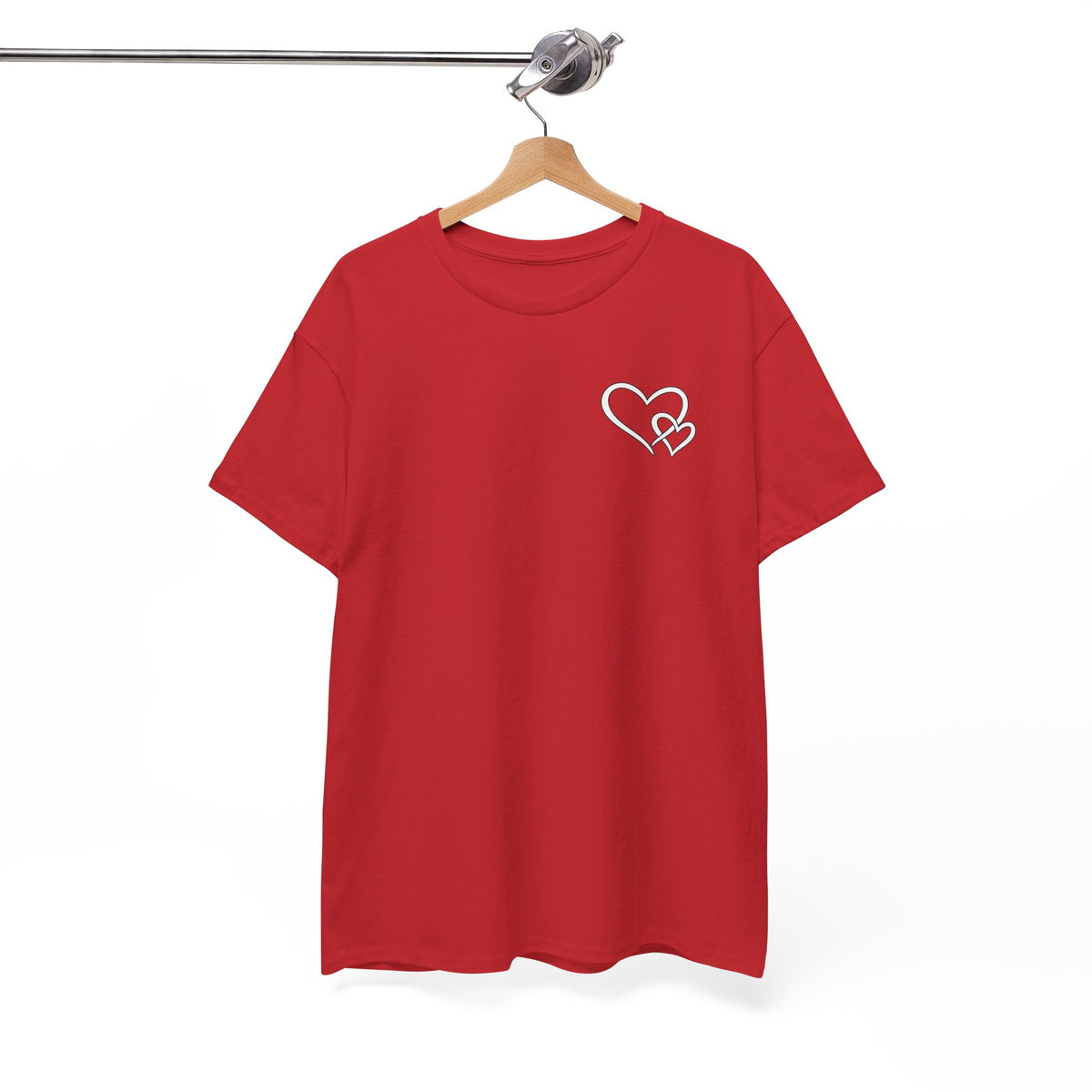 Inspirational Heart T-Shirt – "To the Person Behind Me: You Are Amazing, Beautiful and Enough" Motivational Tee
