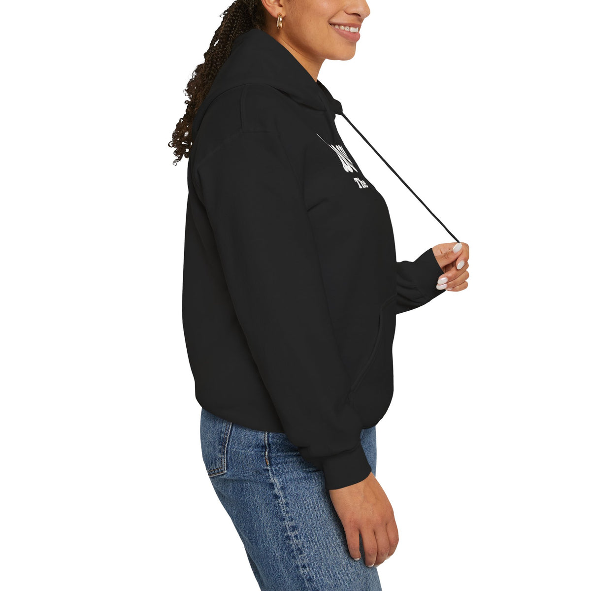 “Hey You, The World Will Adjust” Inspirational Hoodie