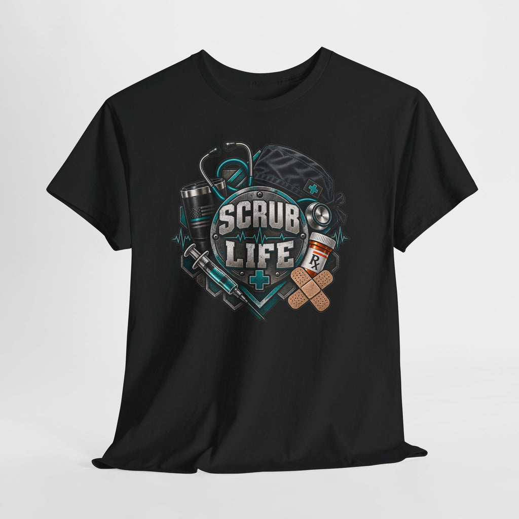 Scrub Life T-Shirt – Nurse & Healthcare Worker Graphic Tee