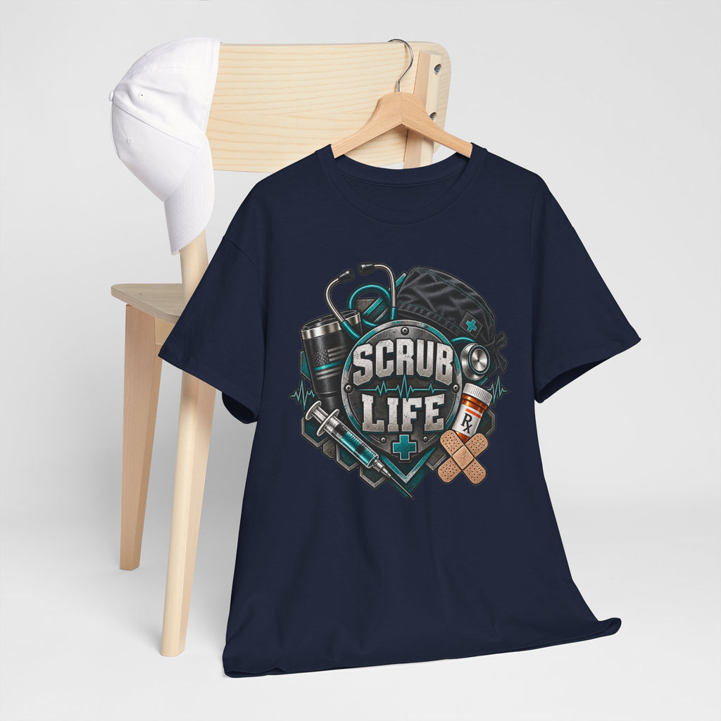 Scrub Life T-Shirt – Nurse & Healthcare Worker Graphic Tee