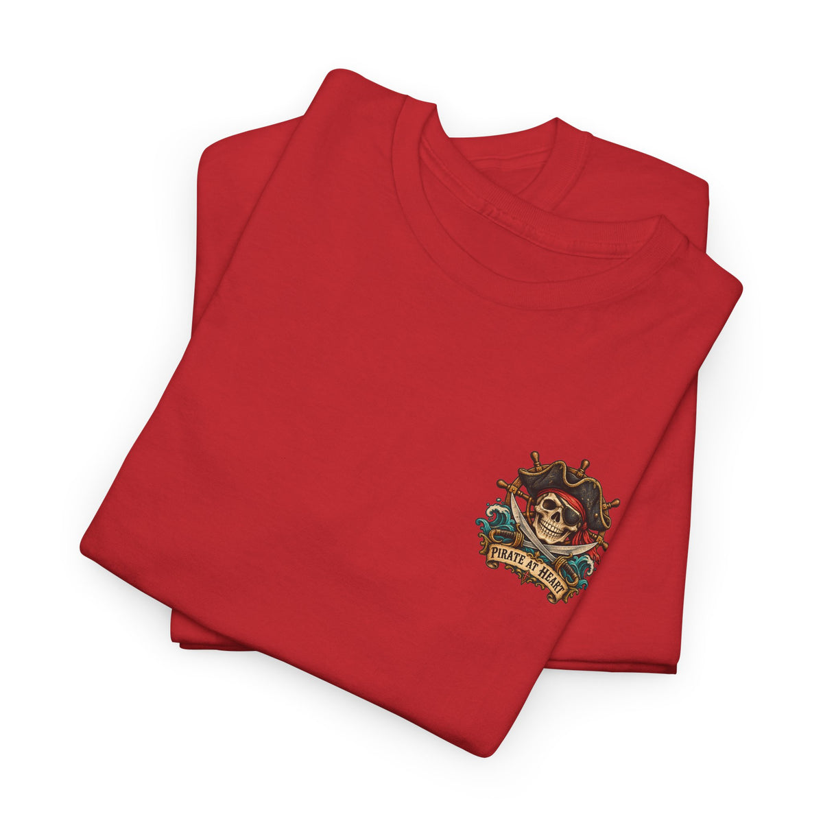 Pirate Skull Tee — "I Was a Pirate" Nautical Skull, Water • Alcohol • Booty • Boats Graphic T‑Shirt