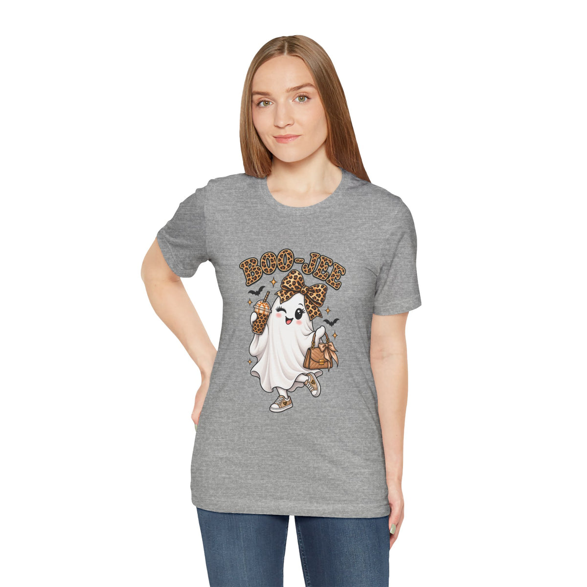 Boo-Jee Leopard Ghost Tee