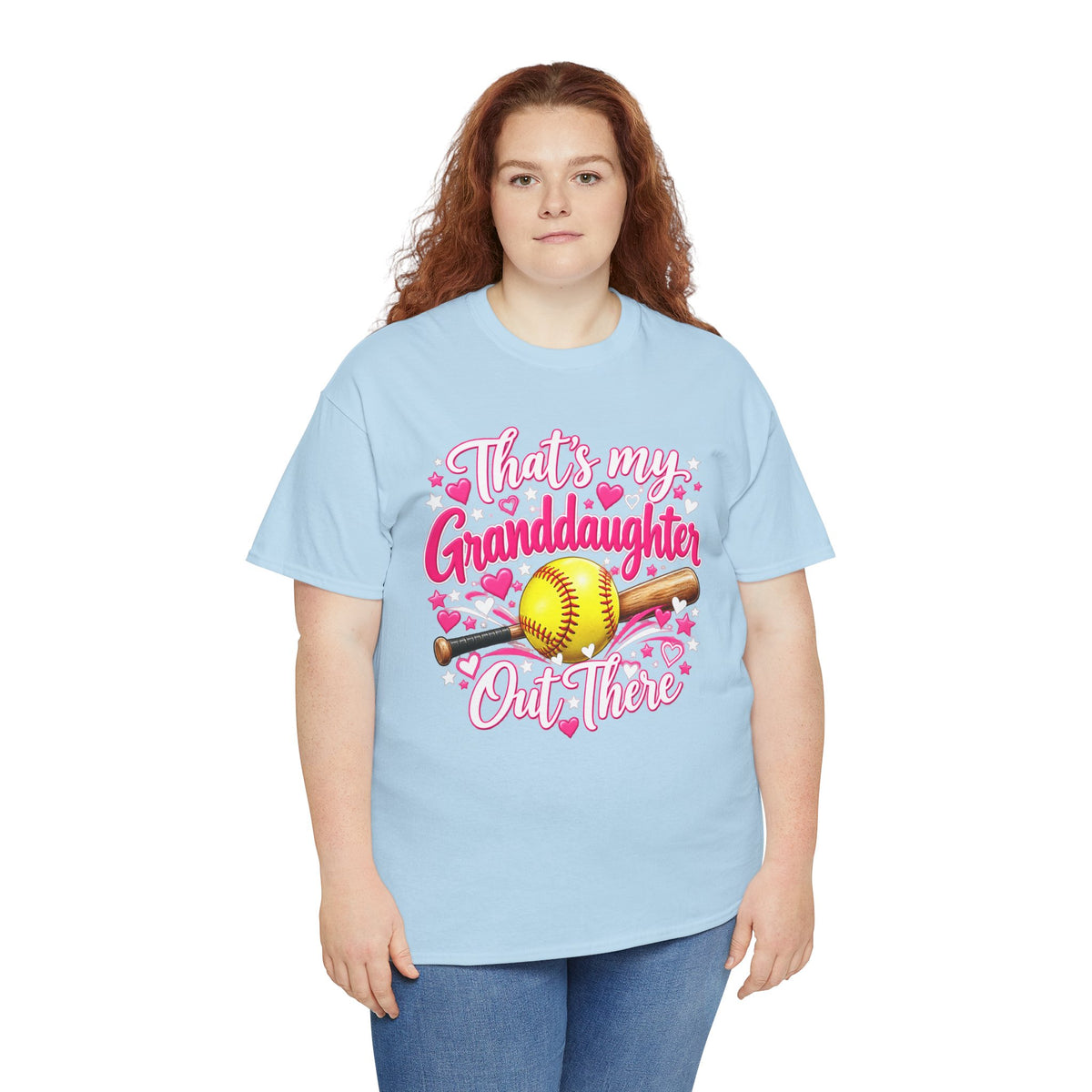 That’s My Granddaughter Out There Softball Grandma T-Shirt