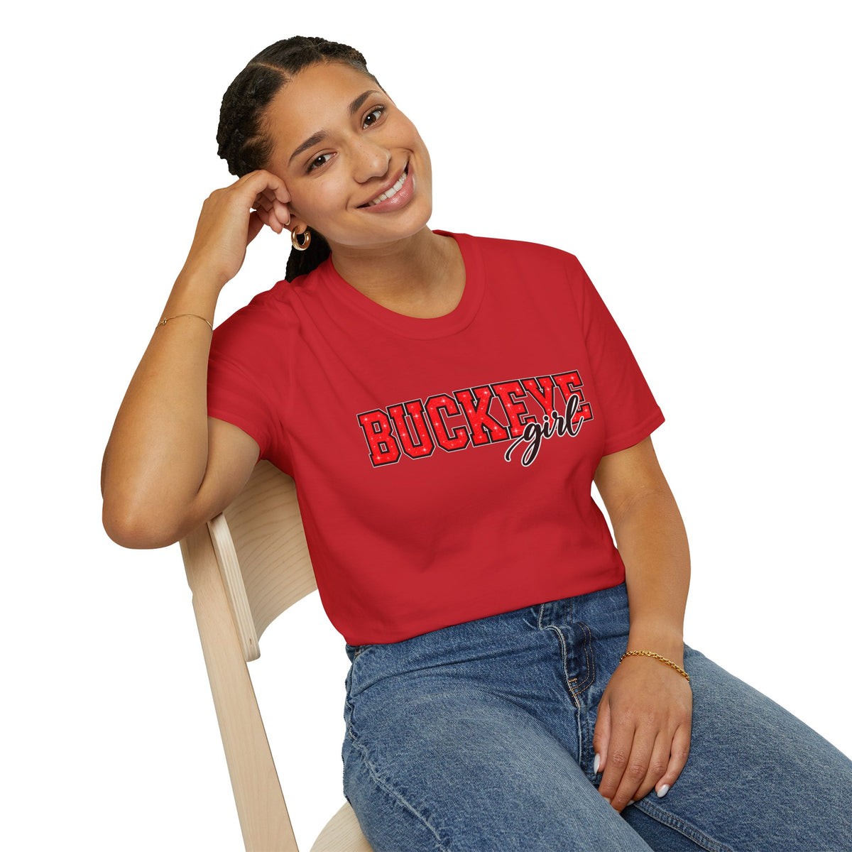 Buckeye Girl T-Shirt — Ohio State Football Fan Tee
