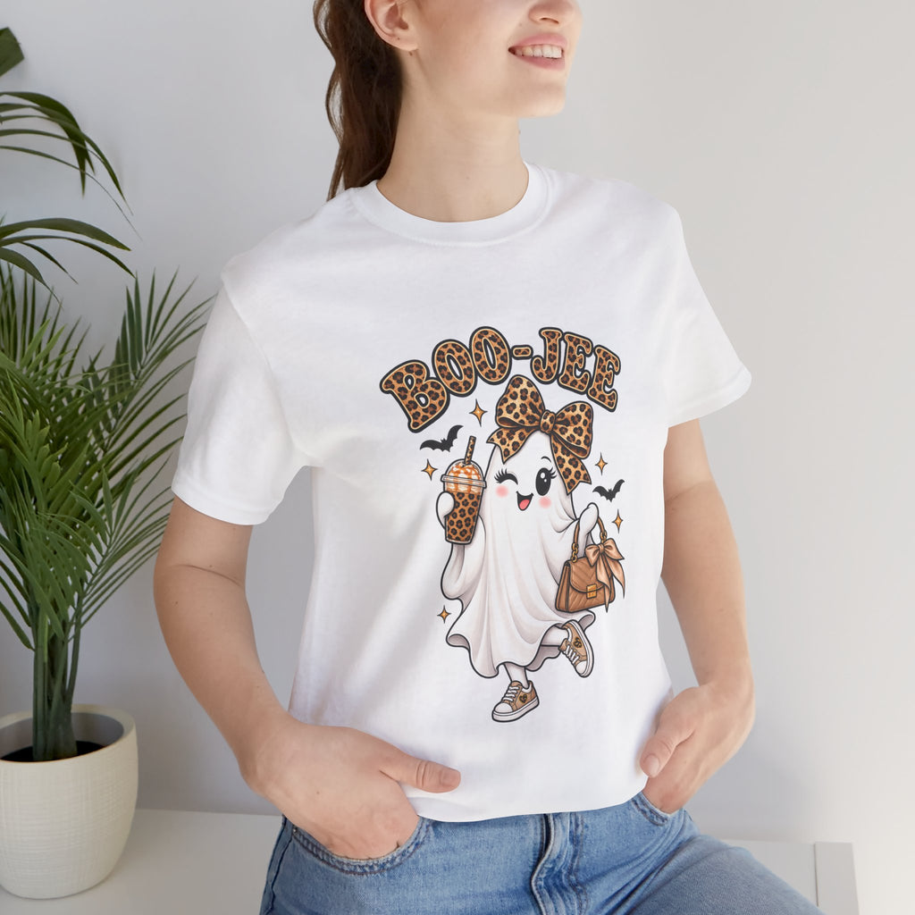 Boo-Jee Leopard Ghost Tee