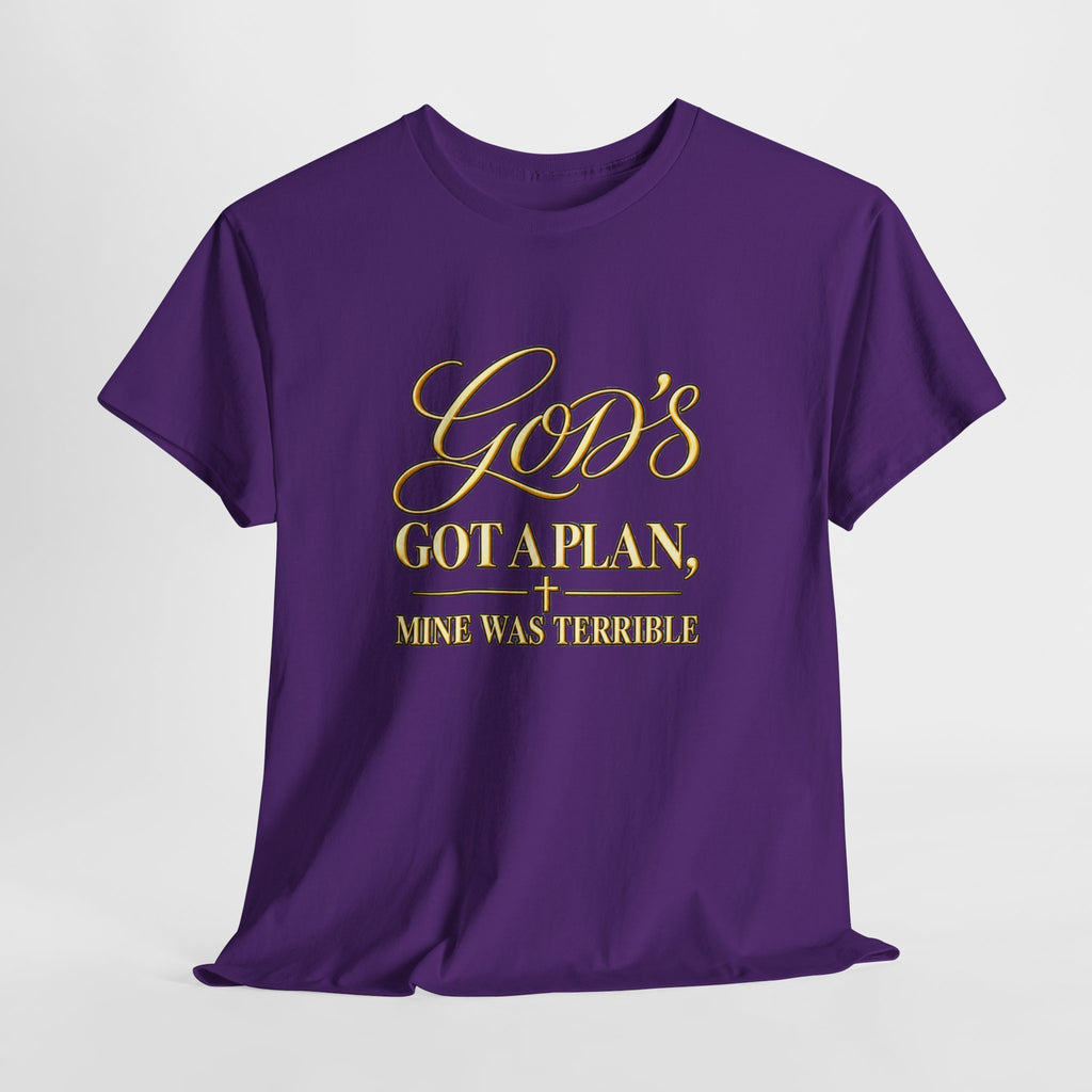 God's Got a Plan T‑Shirt — Inspirational Christian Faith Tee