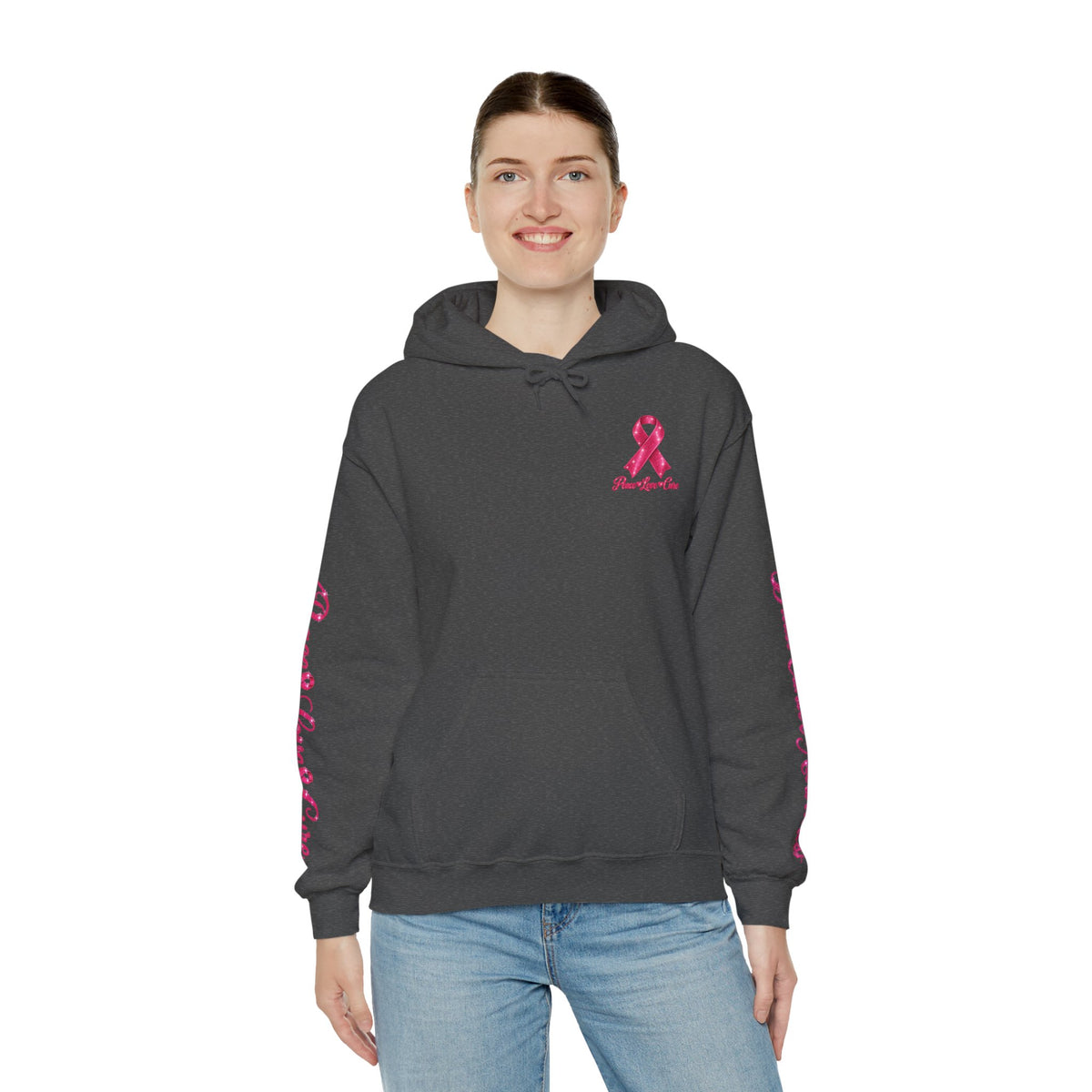 Pink Ribbon Breast Cancer Awareness Hoodie