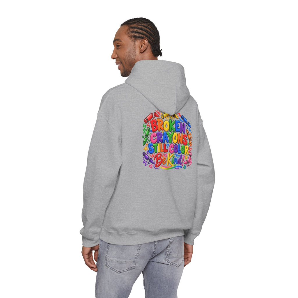 Broken Crayons Still Colorful Rainbow Art Hoodie