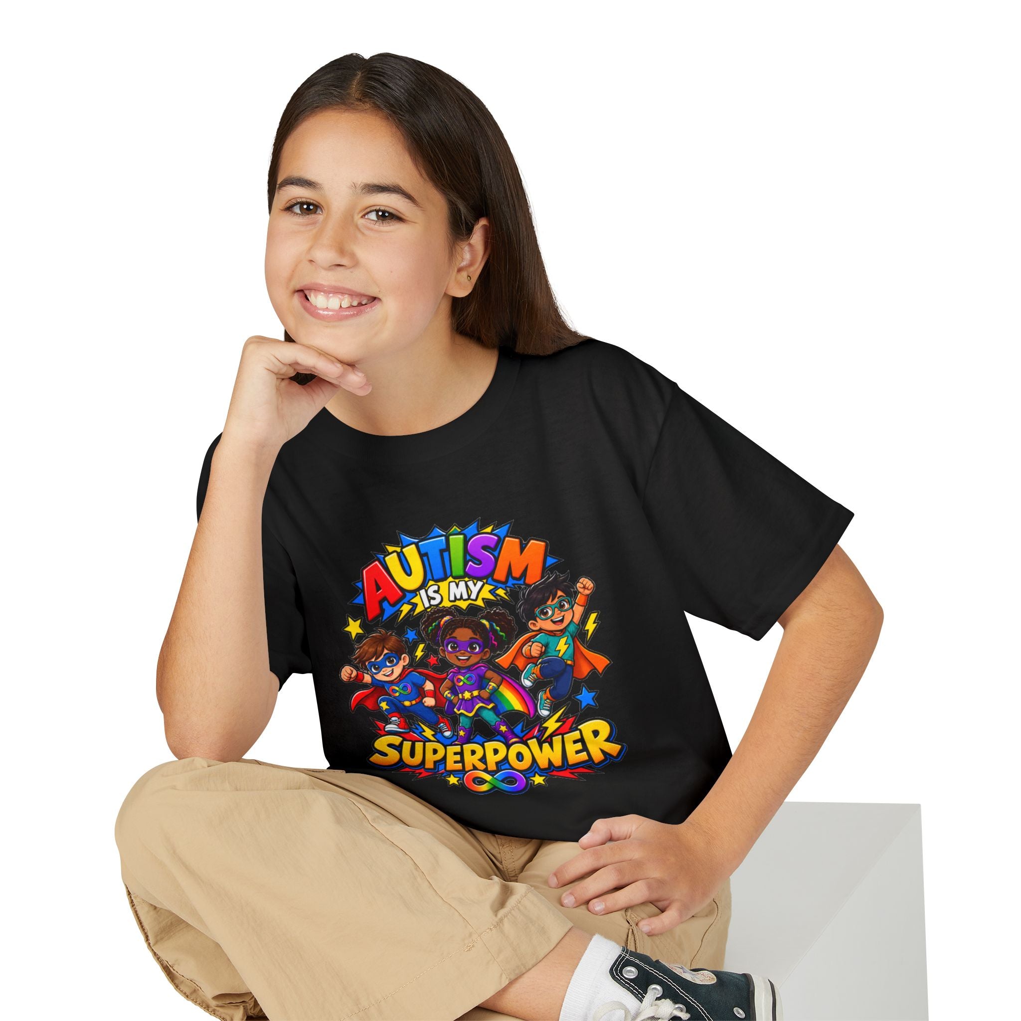 Autism Is My Superpower Youth T-Shirt