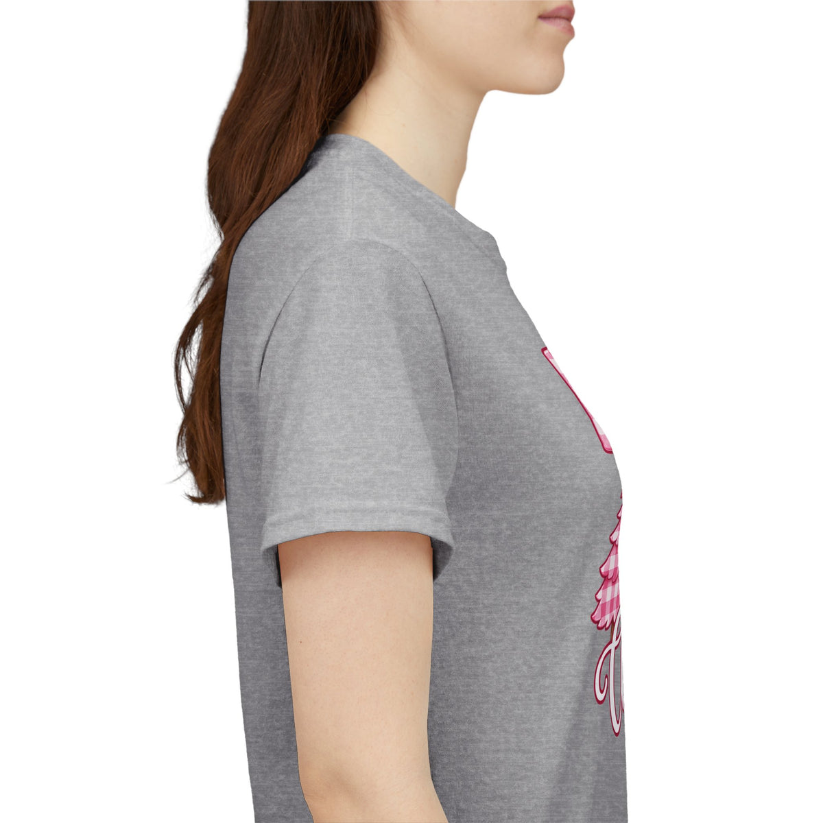 Merry Christmas Pink Christmas Tree T-Shirt