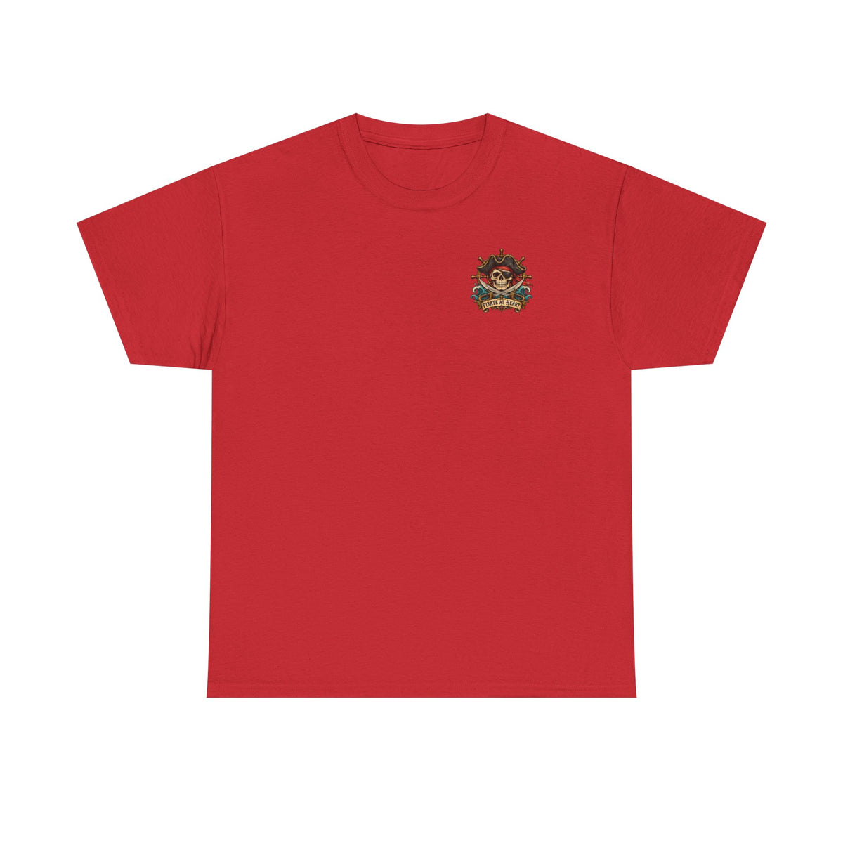 Pirate Skull Tee — "I Was a Pirate" Nautical Skull, Water • Alcohol • Booty • Boats Graphic T‑Shirt