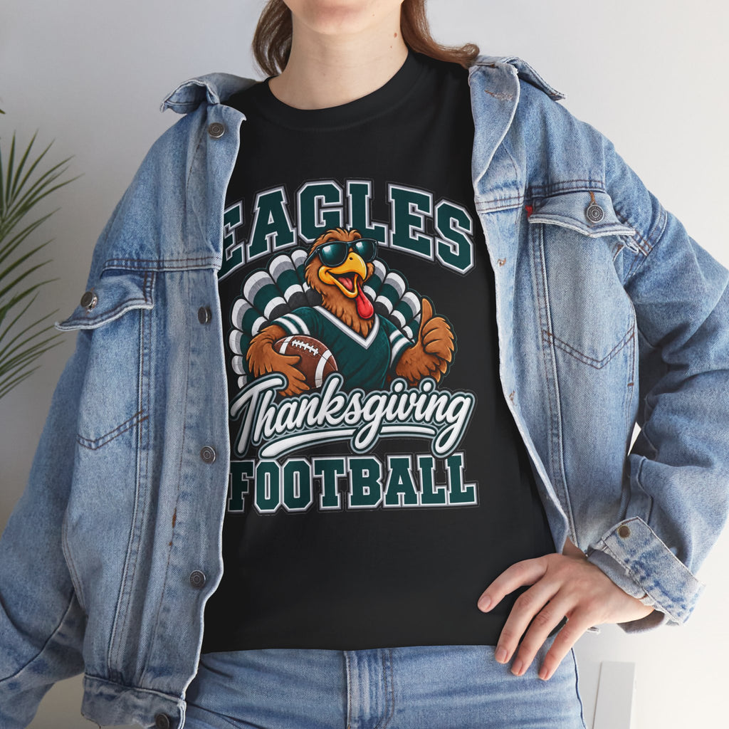 Eagles Thanksgiving Football Tee